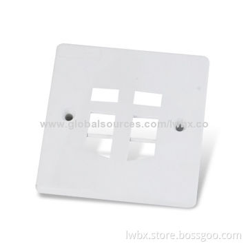 Modular Wall Plate, Made of ABS, Easy to Install